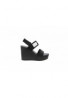 YWOYWO1028BDS WEDGE SANDAL BADGE