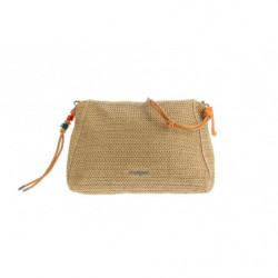 XO04 HALF LOGO RAFFIA LEIRIA