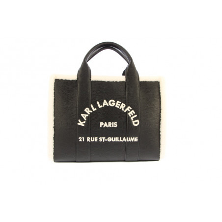 K/RSG MD SQUARE TOTE SHEARLING B4W30087