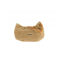 XO01 HALF LOGO RAFFIA WAVERLY