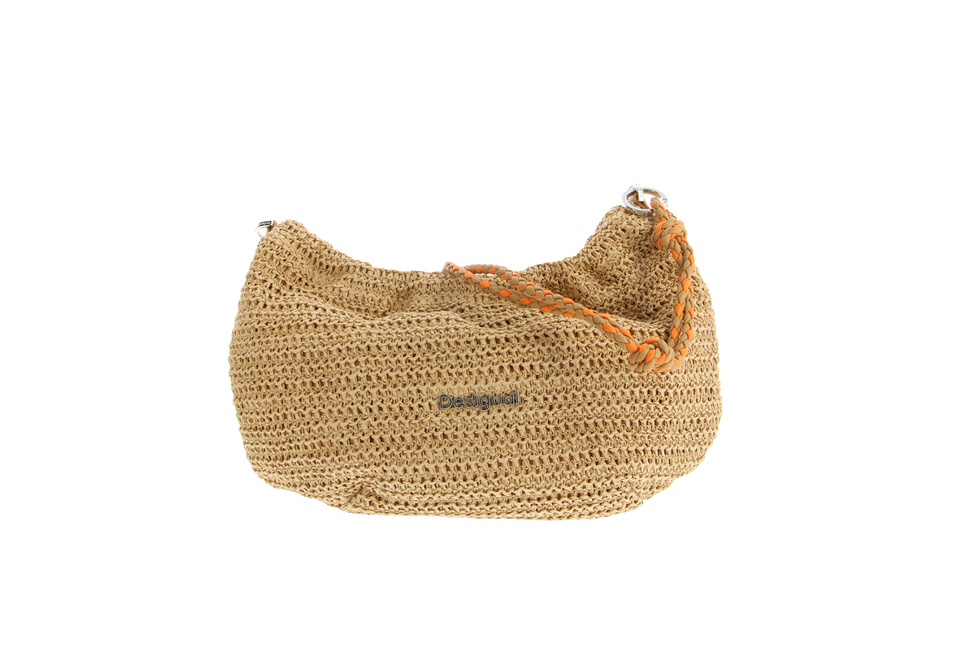 XO01 HALF LOGO RAFFIA WAVERLY