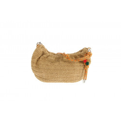 XO01 HALF LOGO RAFFIA WAVERLY