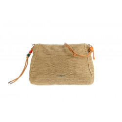 XO04 HALF LOGO RAFFIA LEIRIA