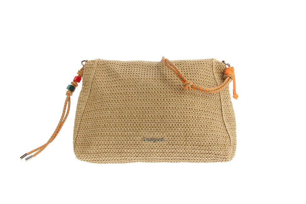 XO04 HALF LOGO RAFFIA LEIRIA