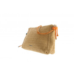 XO04 HALF LOGO RAFFIA LEIRIA