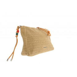 XO04 HALF LOGO RAFFIA LEIRIA