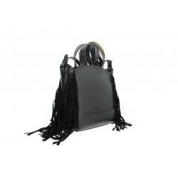 K CIRCLE SM ZIP TOTE FRINGES B1W30264