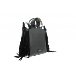 K CIRCLE SM ZIP TOTE FRINGES B1W30264