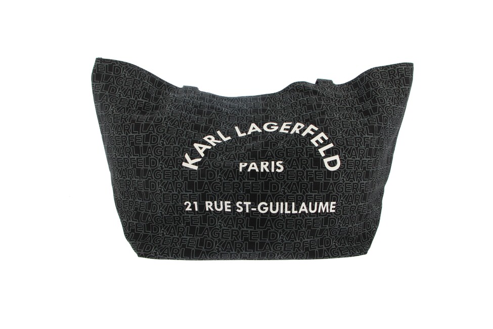 K/RSG CANVAS AOP LOGO SHOPPER