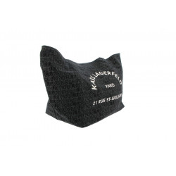 K/RSG CANVAS AOP LOGO SHOPPER