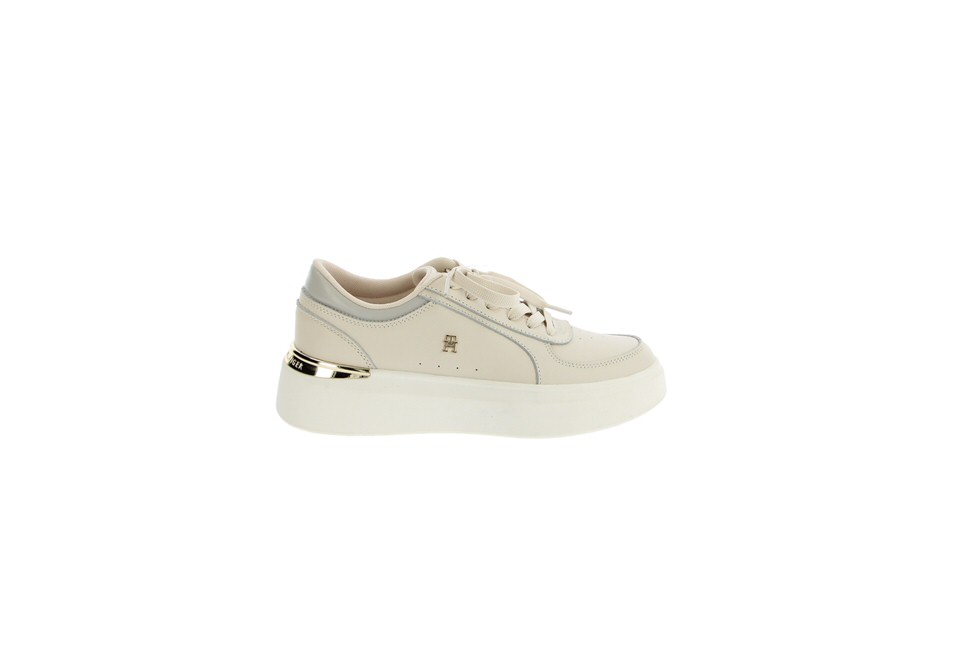 FWOFWO93640F6 SHINY LEATHER PLATFORM SNEAKER